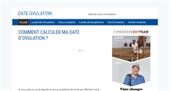 Desktop Screenshot of dateovulation.net